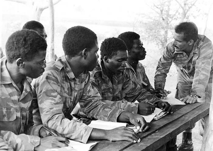 kubanische Kämpfer in Angola