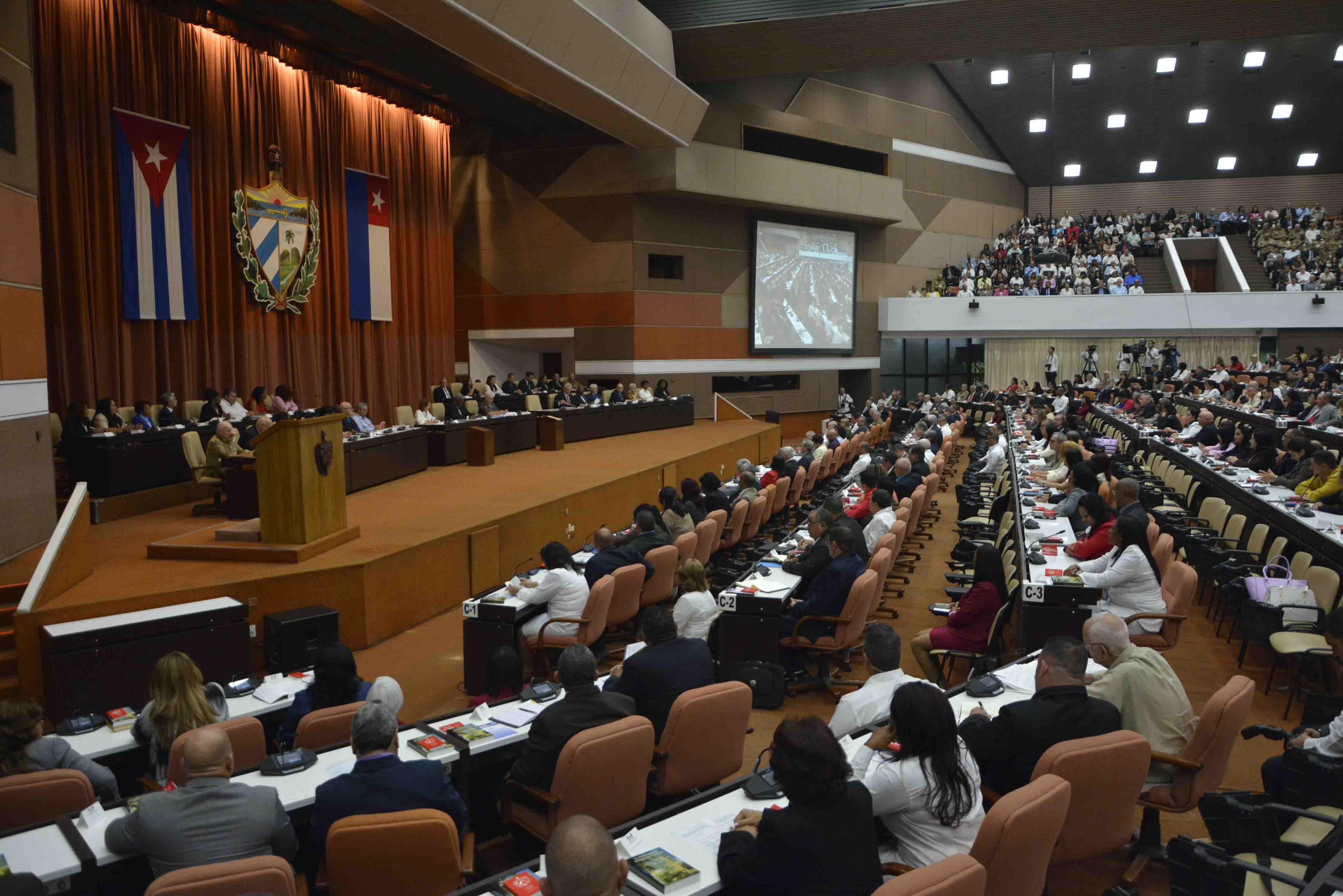 Nationalversammlung am 1. Jahrestag der neuen Verfassung