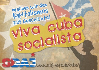 SDAJ - Viva Cuba socialista