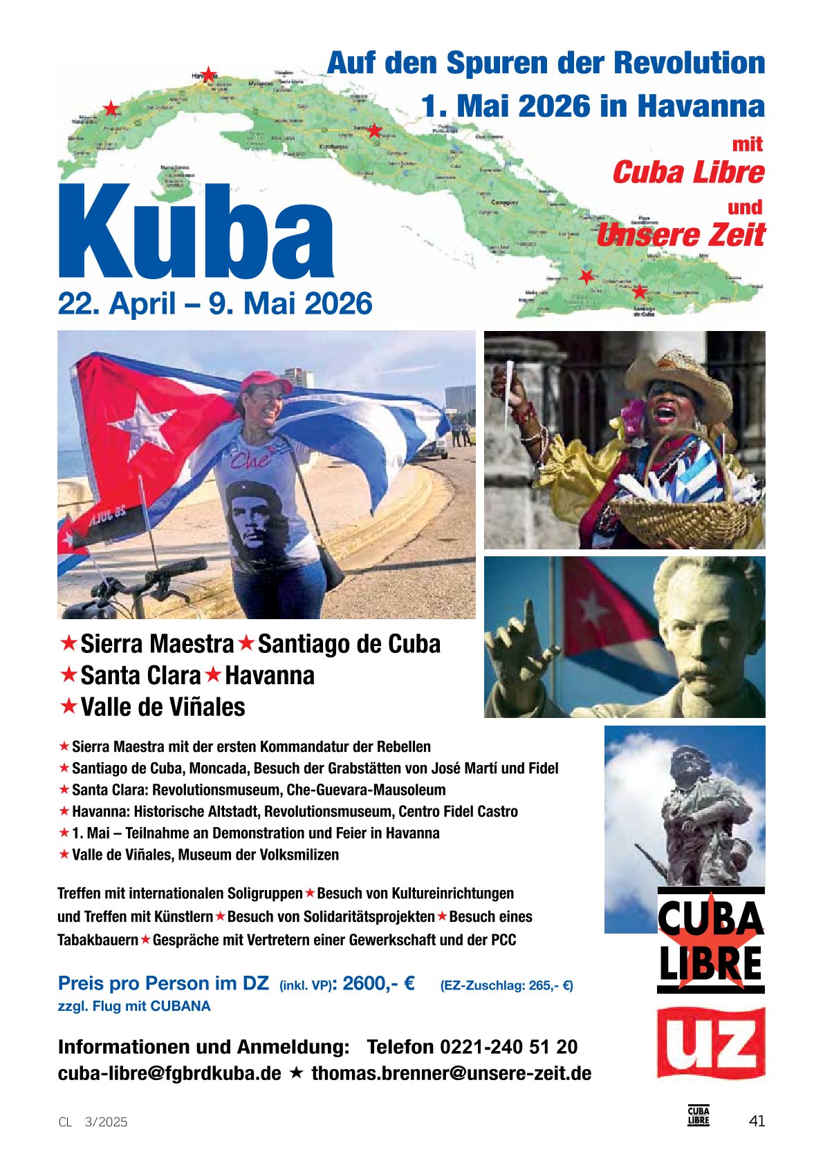 1. Mai 2026 in Havanna