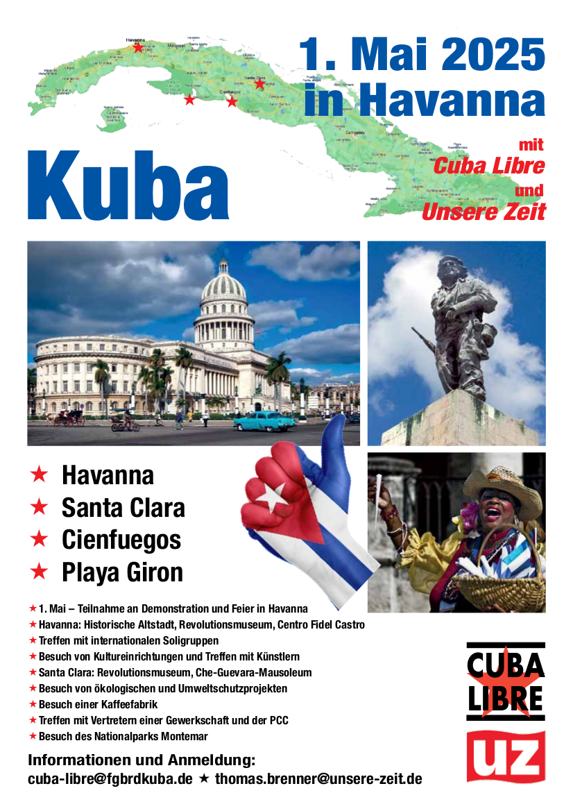 1. Mai 2025 in Havanna