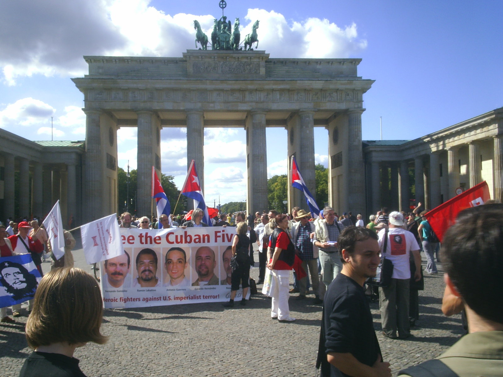 Internationaler Aktionstag Cuban 5 - Berlin