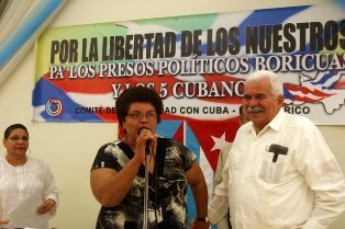 Internationaler Aktionstag Cuban 5 - Puerto Rico