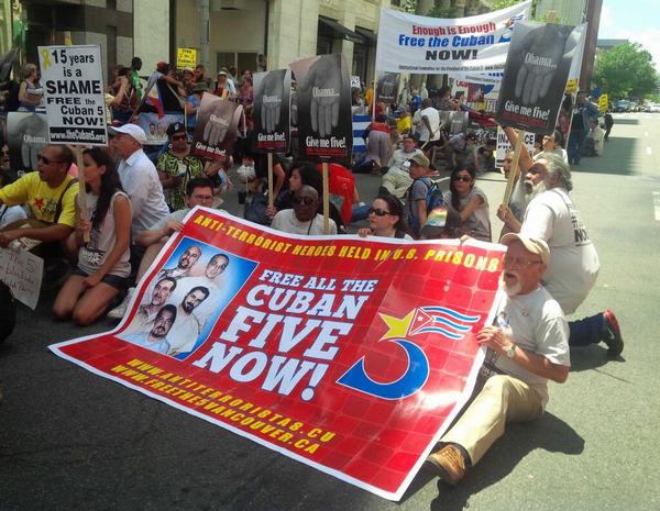Free the Cuban Five, Demo in Washington