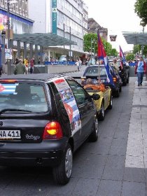 Autokorso Kuba im Ruhrgebiet