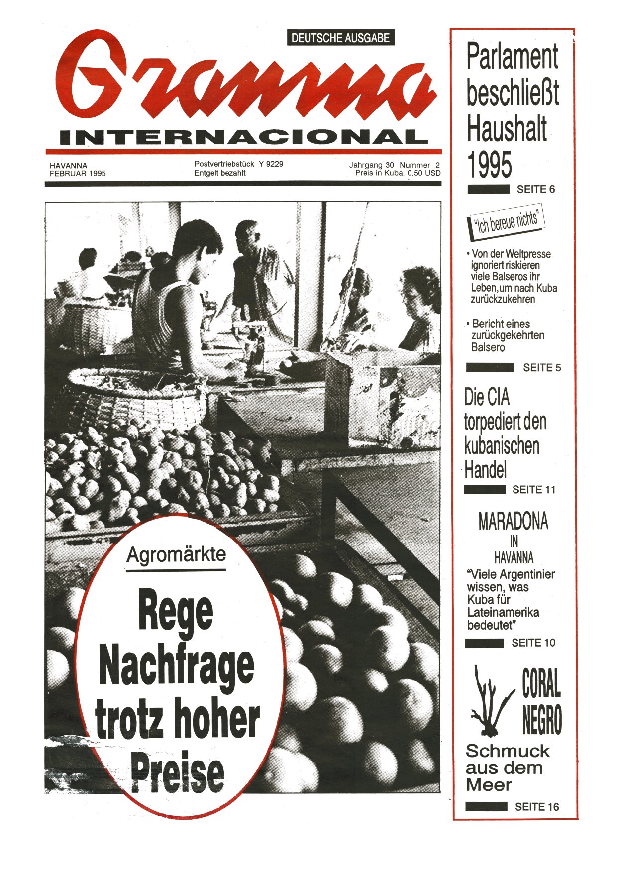 Granma Internacional Februar 1995