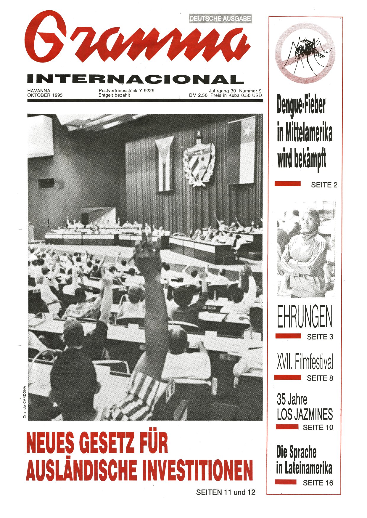 Granma Internacional Oktober 1995
