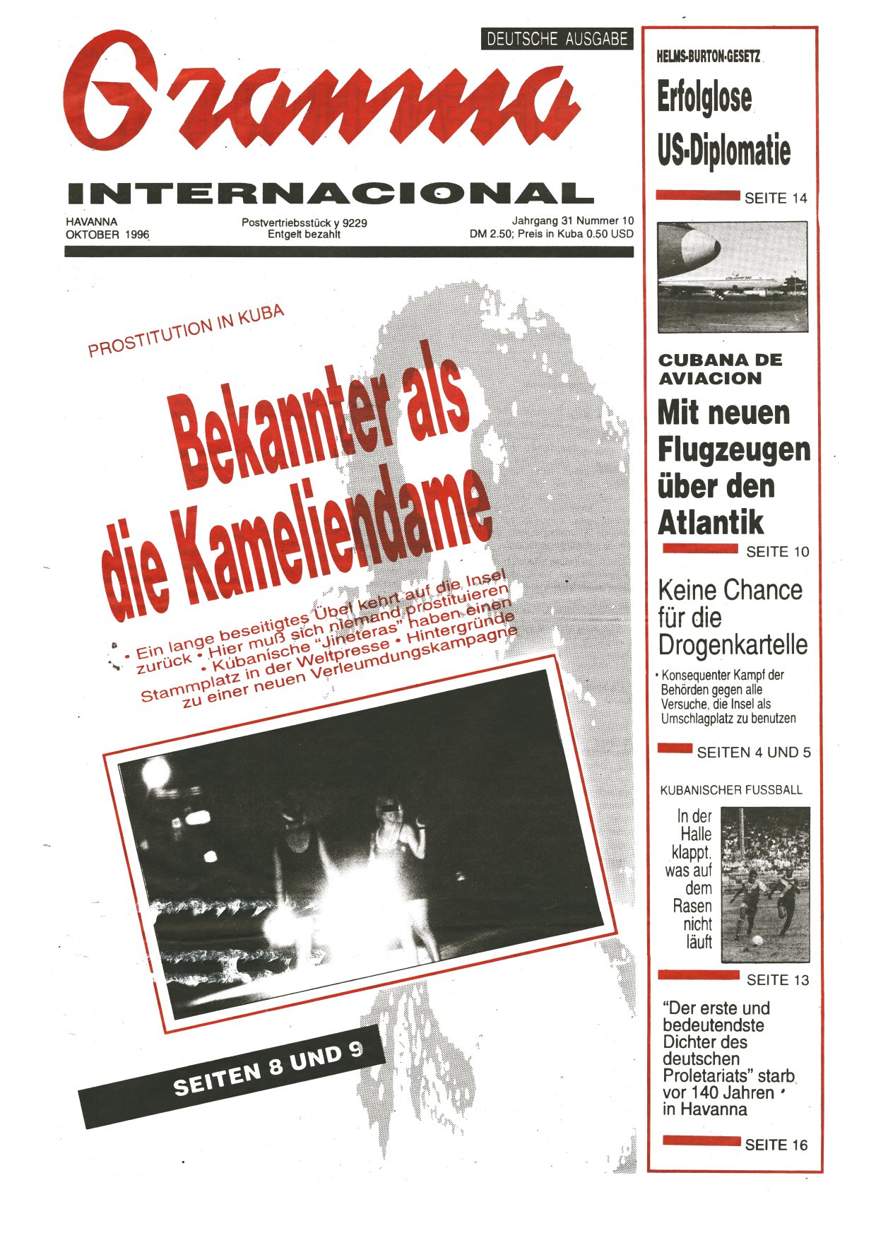 Granma Internacional Oktober 1996