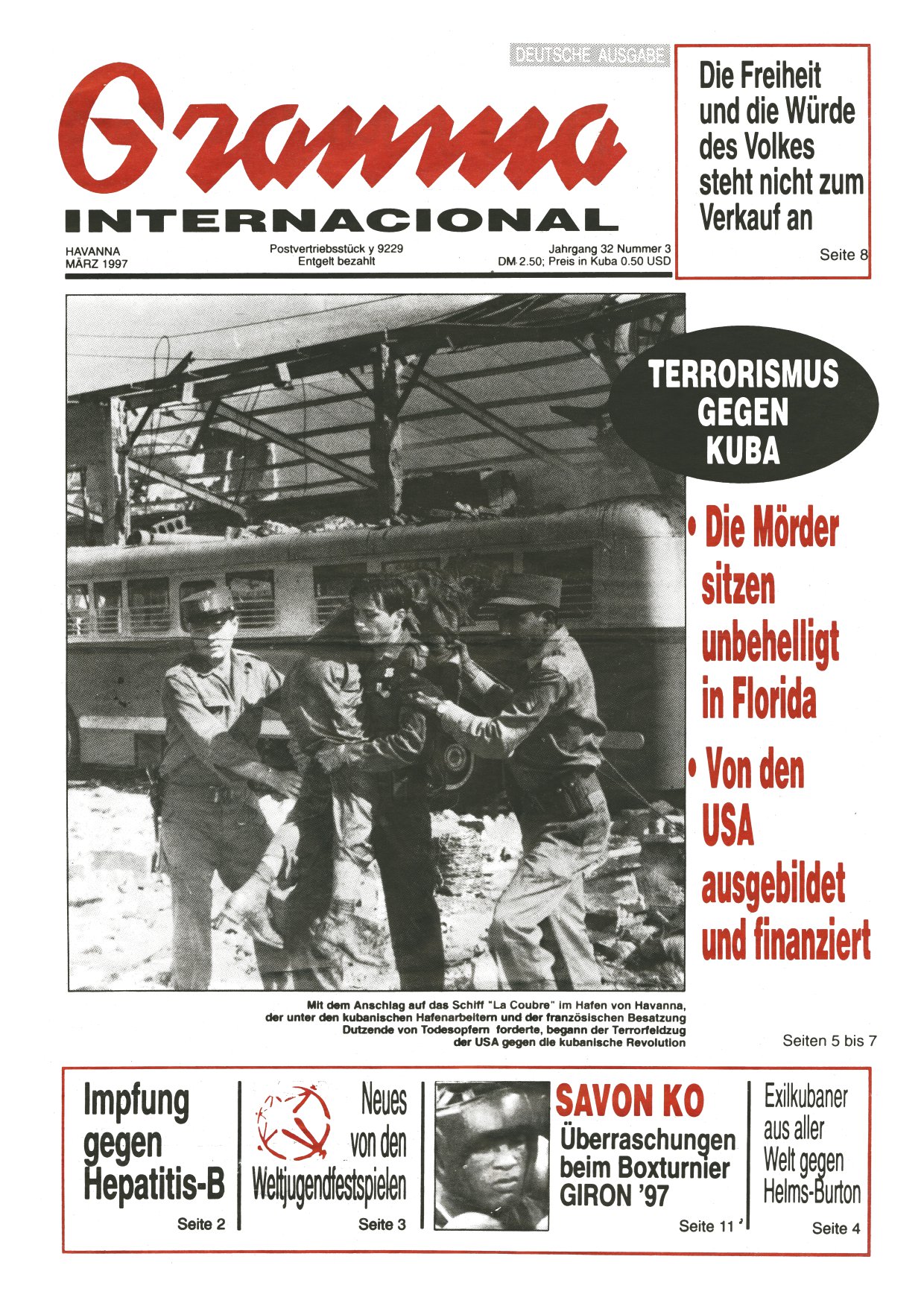 Granma Internacional März 1997