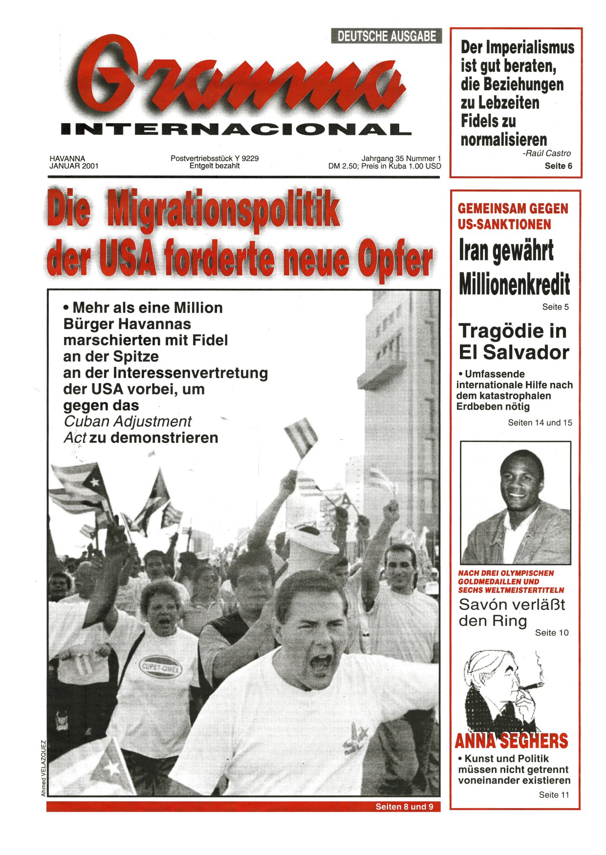 Granma Internacional Januar 2001