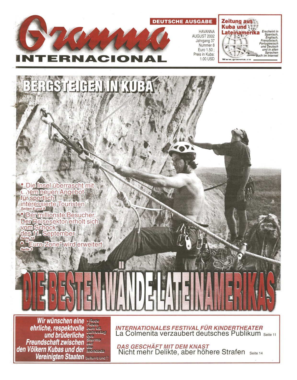 Granma Internacional August 2002