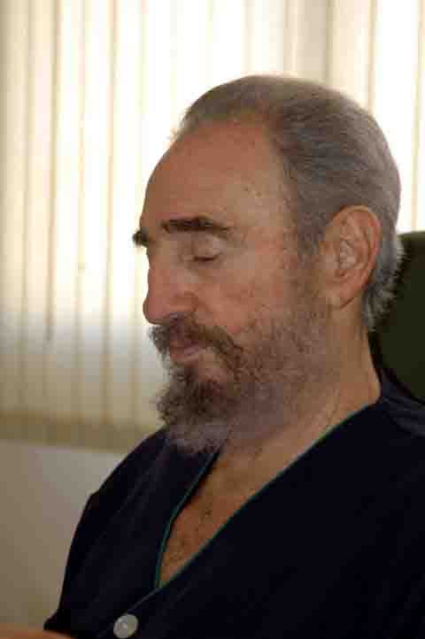 Fidel Castro am 4. September 2006