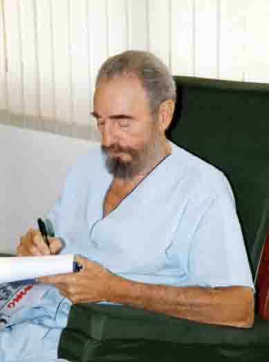 Fidel Castro am 4. September 2006