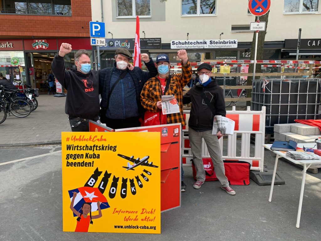 UnblockCuba-Aktion München