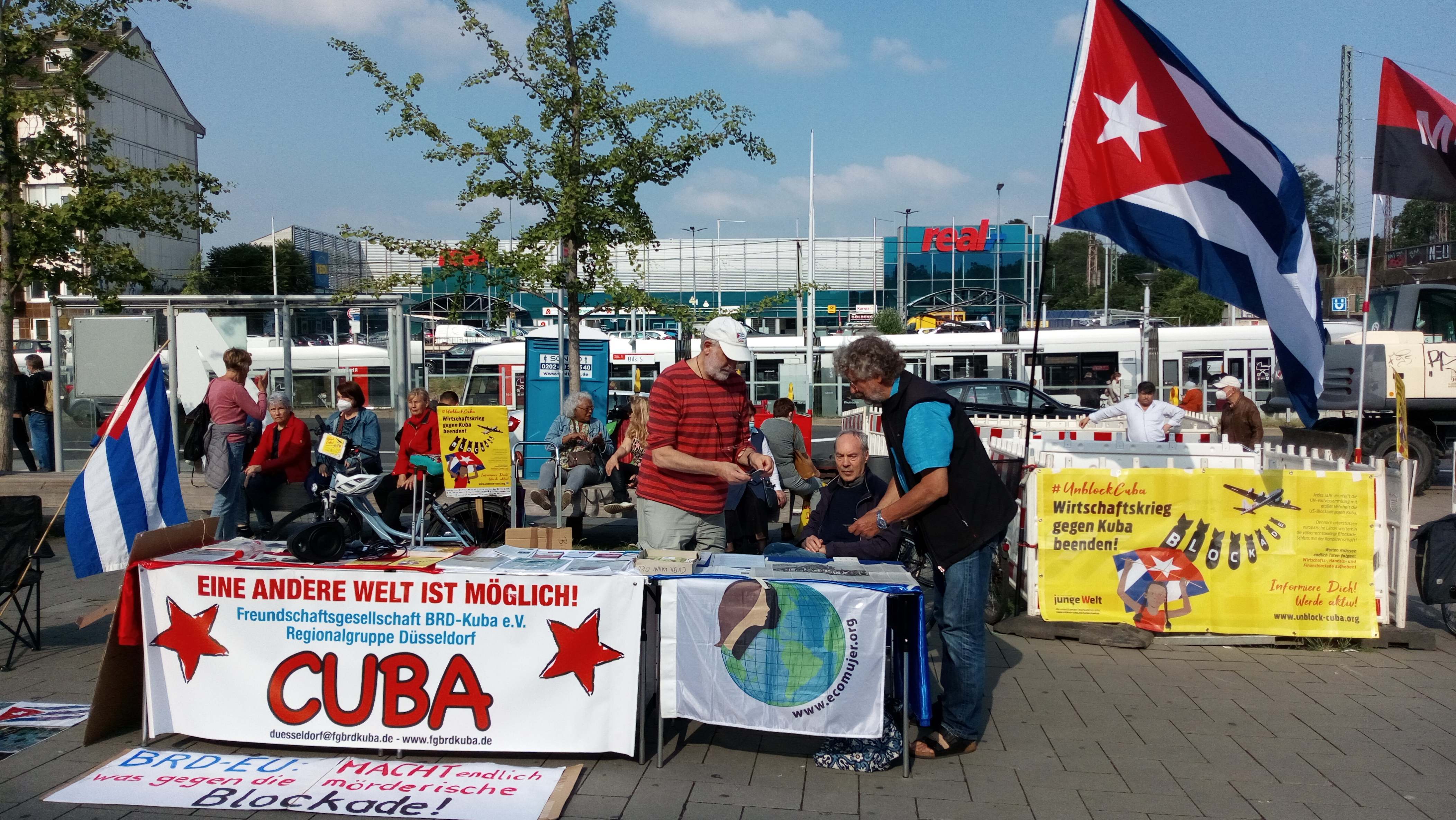 UnblockCuba-Kundgebung zur UNO-Abstimmung