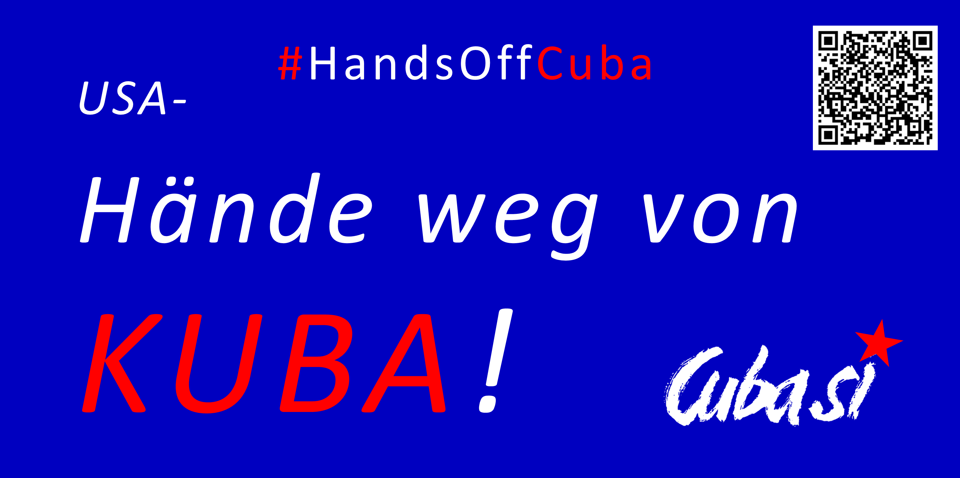 Gera: Hände weg  von Kuba