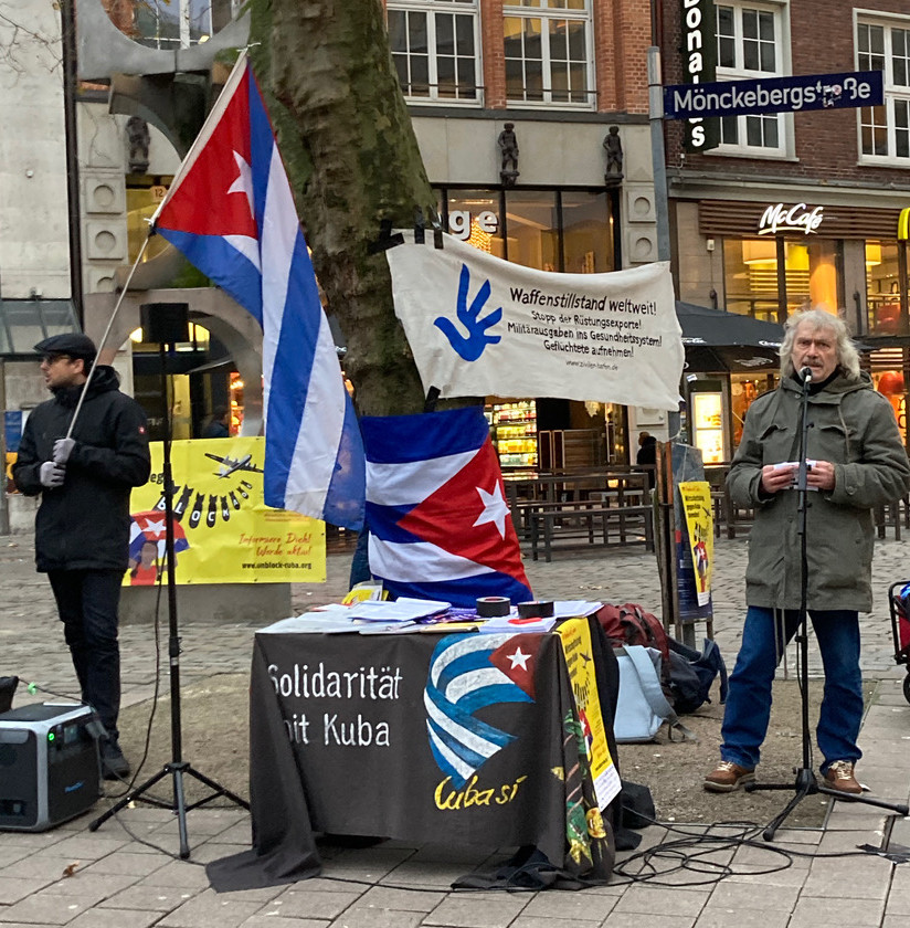 FG BRD-Kuba: "Hände weg von Kuba" am 15.11. in Hamburg