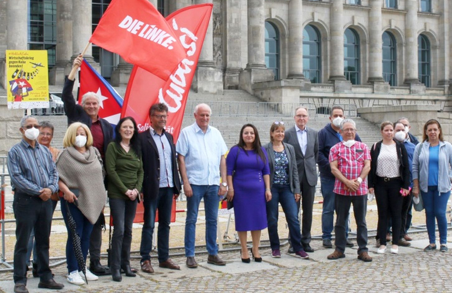 Die Abgeordneten der Fraktion DIE LINKE im Bundestag unterstützen die Aktion Unblock Cuba