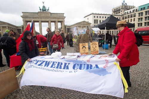 Aktionstag Cuban Five 2014 in Berlin