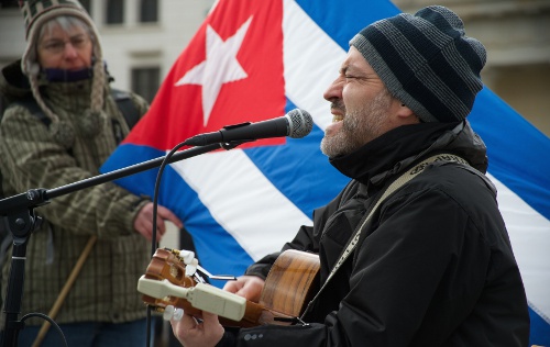 Aktionstag Cuban Five 2014 in Berlin