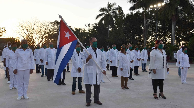 Kubanische Brigade reist nach Angola