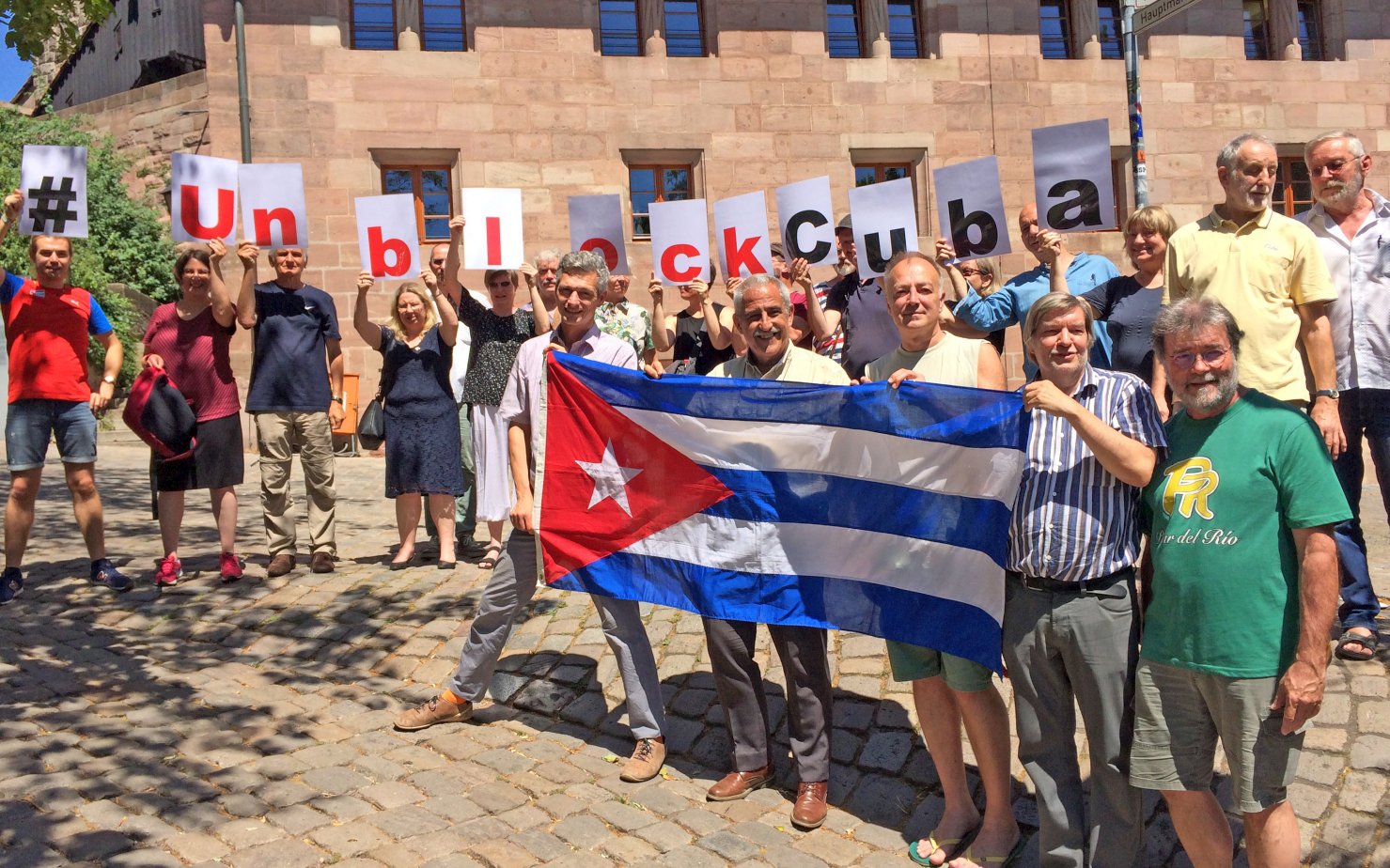 Die Bundesdelegierten fordern die Aufhebung der Blockade gegen Kuba