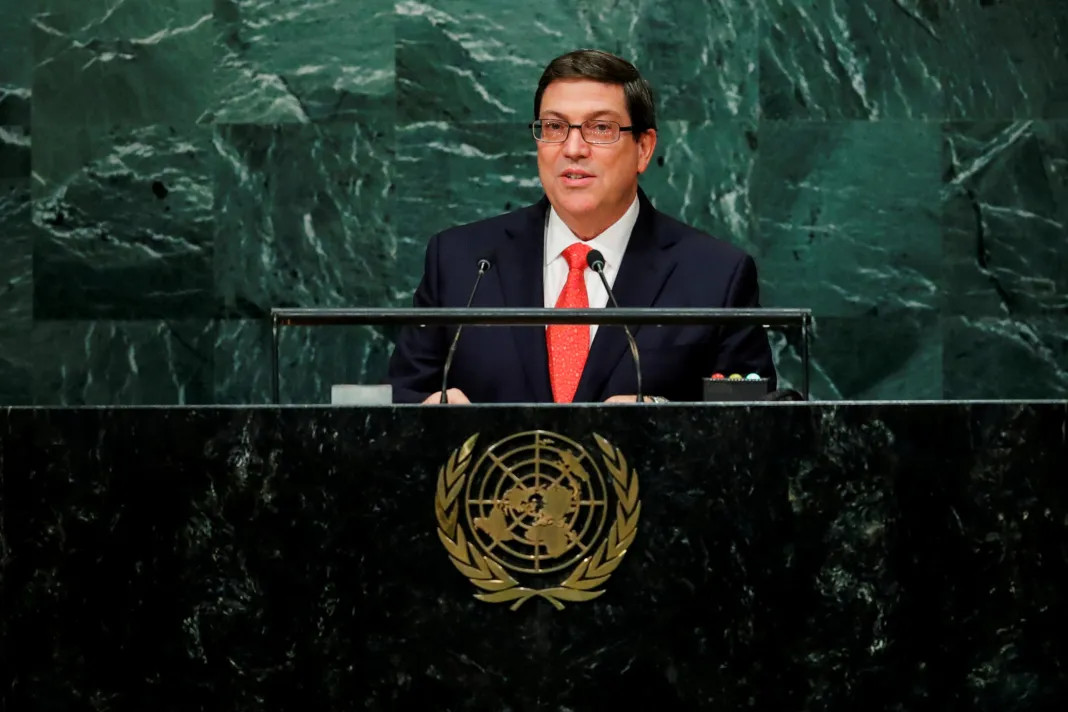 Außenministers Bruno Rodríguez Parrilla