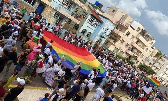 Demonstration gegen Homophobie in Havanna