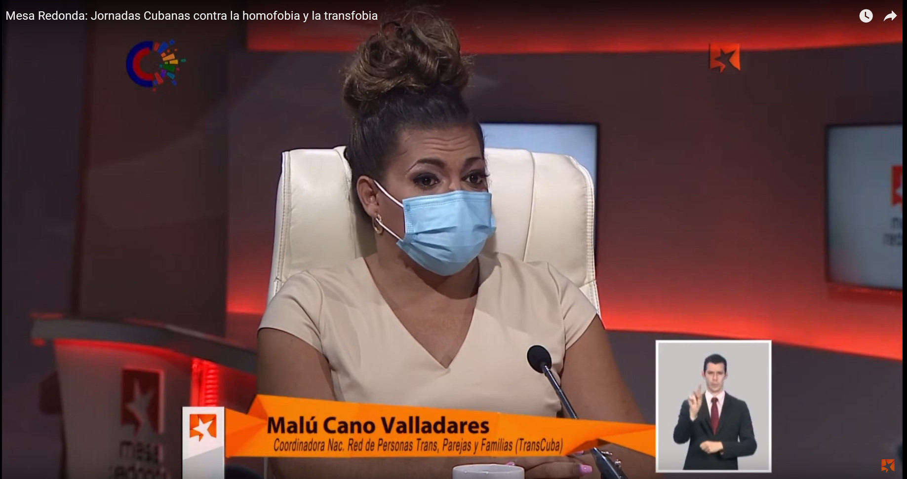 Contra la homofobia y transfobia - Malú Cano Valladares