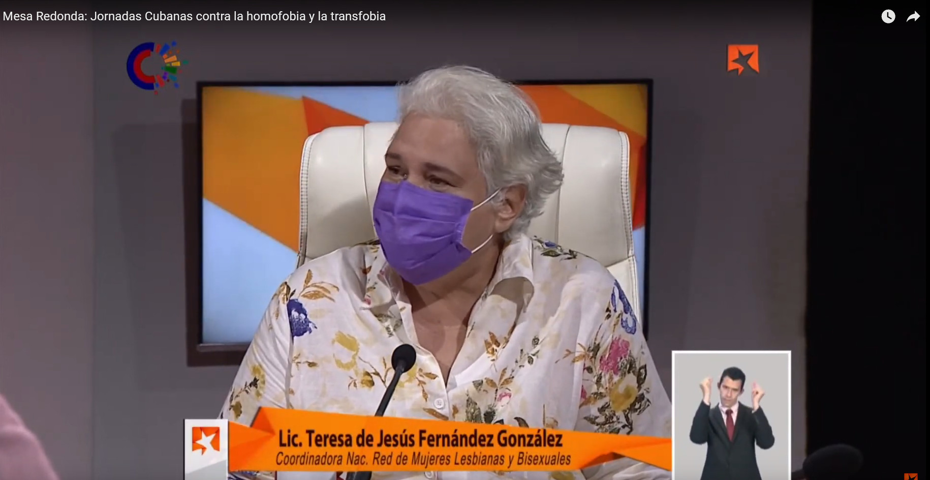 Contra la homofobia y transfobia - Teresa de Jesús Fernández González