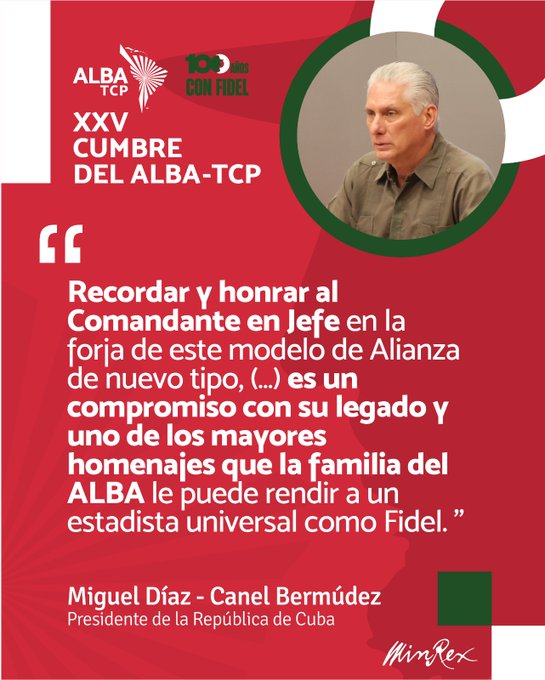 D&iacute;az-Canel - ALBA-Gipfel 2015