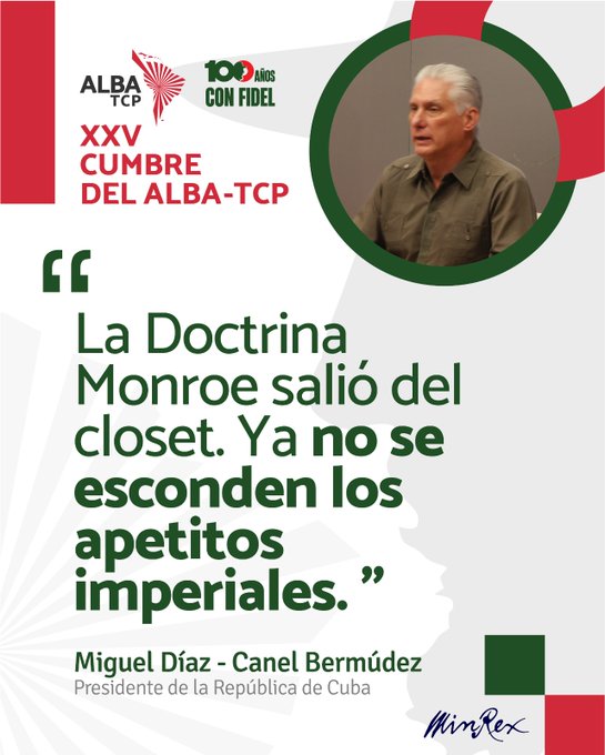 D&iacute;az-Canel - ALBA-Gipfel 2015