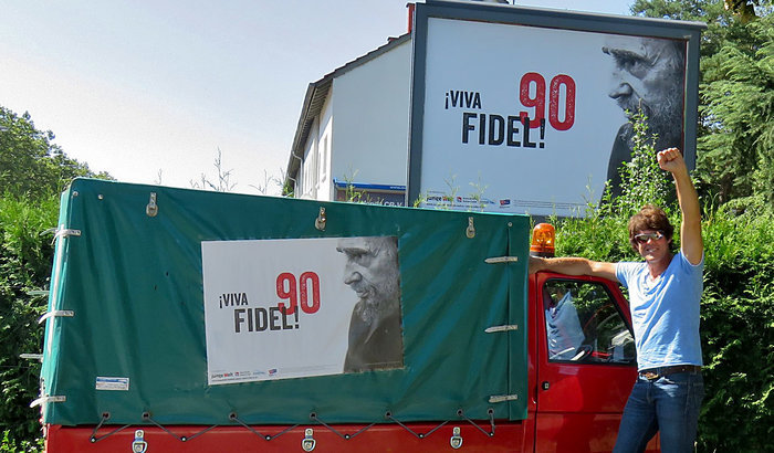 "Viva Fidel" In Karlsruhe