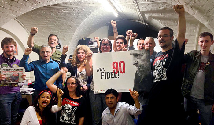 "Viva Fidel" In London