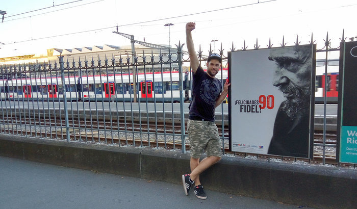 "Viva Fidel" In Luzern