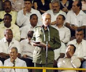 Fidel Castro zur Gründung der Ärztebrigaden