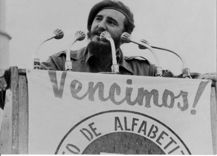 Fidel Castro am 22. Dezember 1961