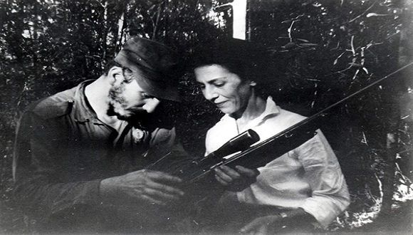 Fidel Castro und Celia Sánchez