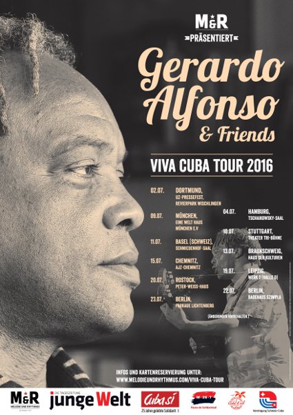 Gerardo Alfonso & friends - Viva Cuba Tour 2016
