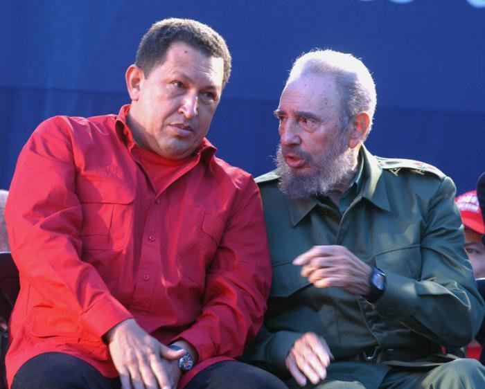 Hugo Chavez und Fidel Castro