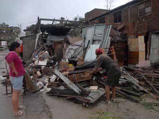 Hurrikan Sandy in Guantanamo und Santiago de Cuba