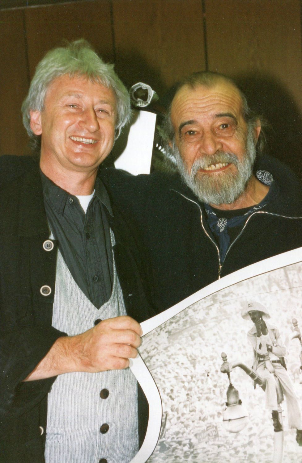 Alberto Korda (r.) und Franz Egeter