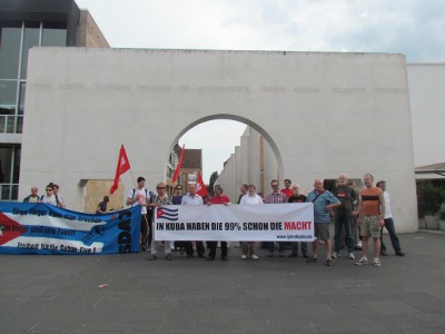 Kuba-Demo in Nürnberg 