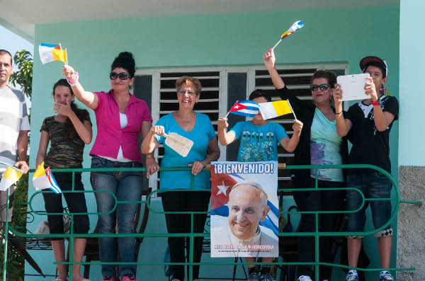 Papst Franziskus, Willkommen in Kuba