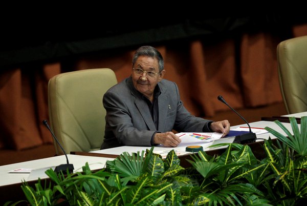 Raul Castro -Konferenz der Kommunistischen Partei Kubas