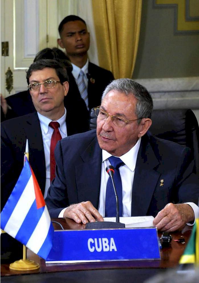 Raul Castro Ruz auf dem 9. Außerordentlichen Gipfel von ALBA-TCP
