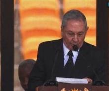 Raúl Castro zu Ehren von Nelson Mandela