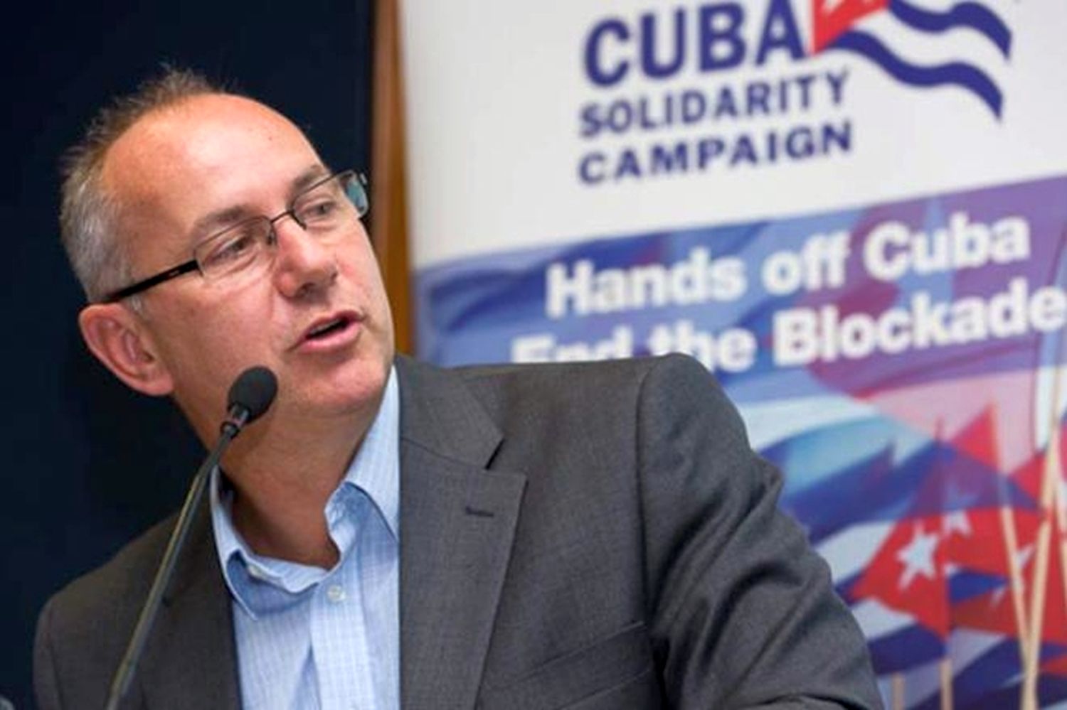 Rob Miller, Leiter der Cuba Solidarity Campaign UK