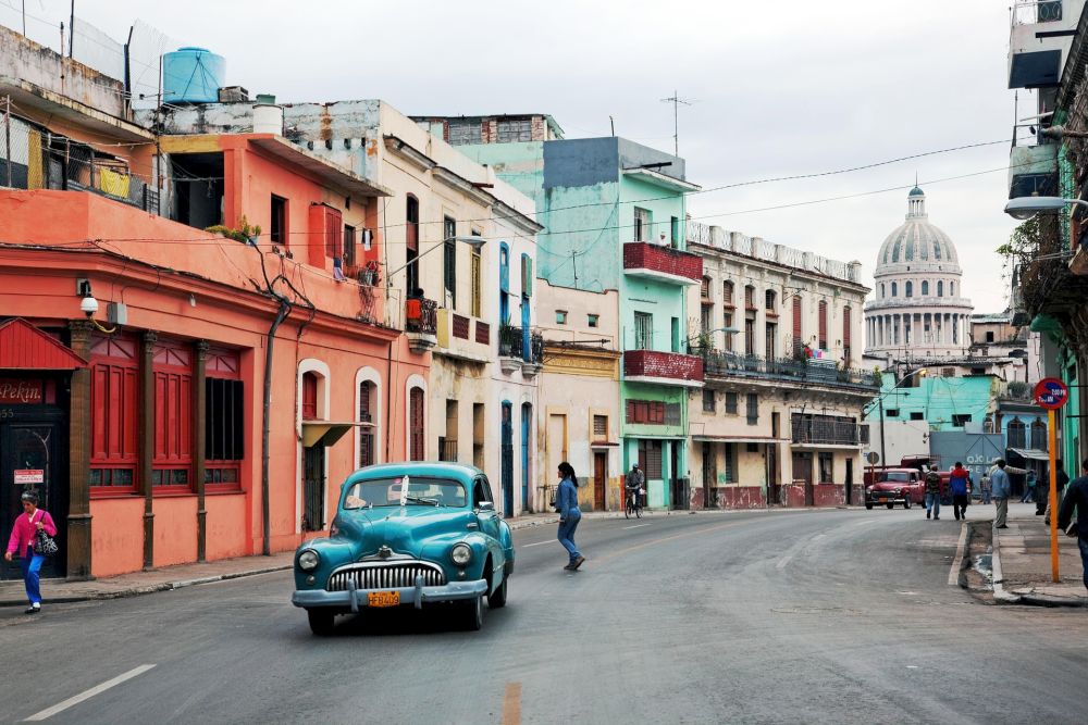 Straße in der Altstadt von Havanna