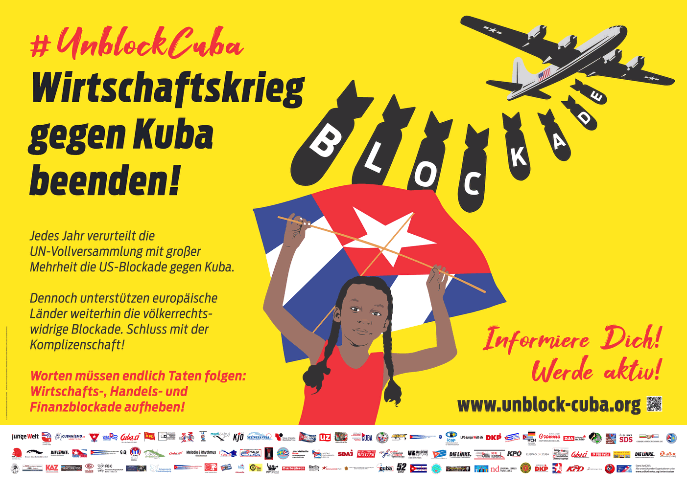 Unblock Cuba - Plakat